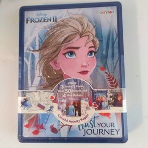NWT Disney's Frozen II Activities Tin Ages 3 Up
